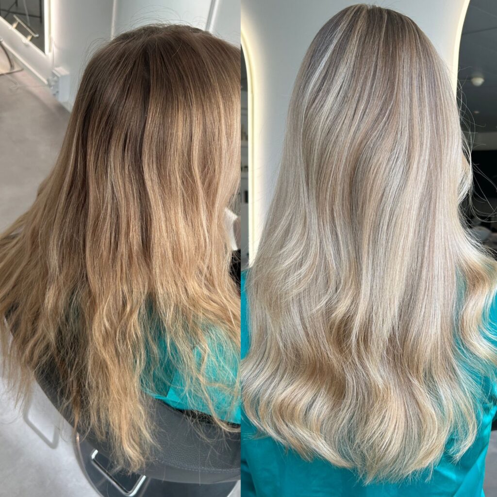 Luonnolliset blondit raidat Emicia Helsinki